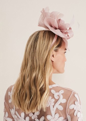 Phase Eight Blush Oversized Fascinator Hats Rose Canada | AUFQHM-578